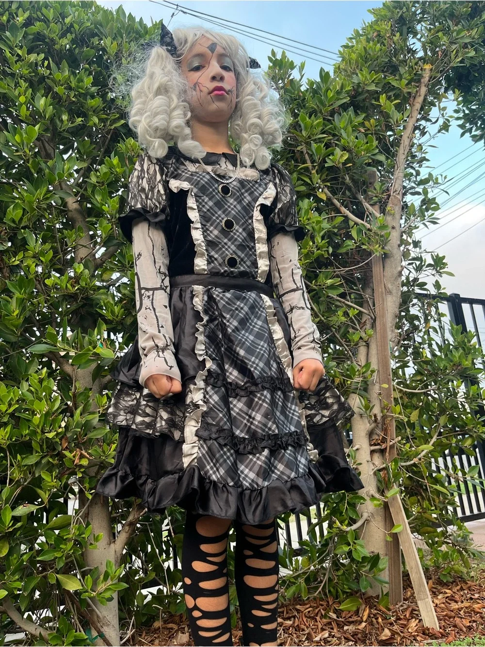 Spirit Horror Doll Costume for Kids, signature collection